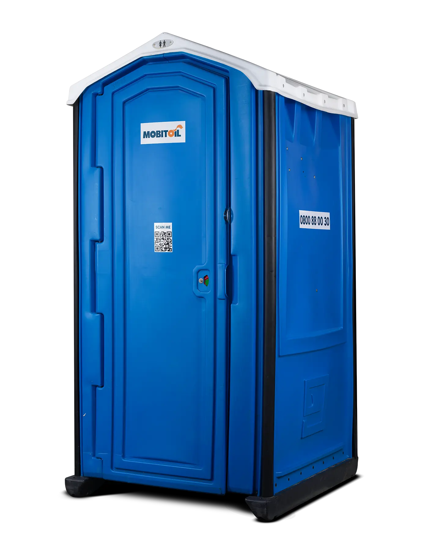 MOBITOIL Comfort Event: mobile Event-Toilette mit Frischwasserspülung, Aussenansicht